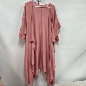 Bo Bel Size Small open flowy long sleeve Cardigan kimono